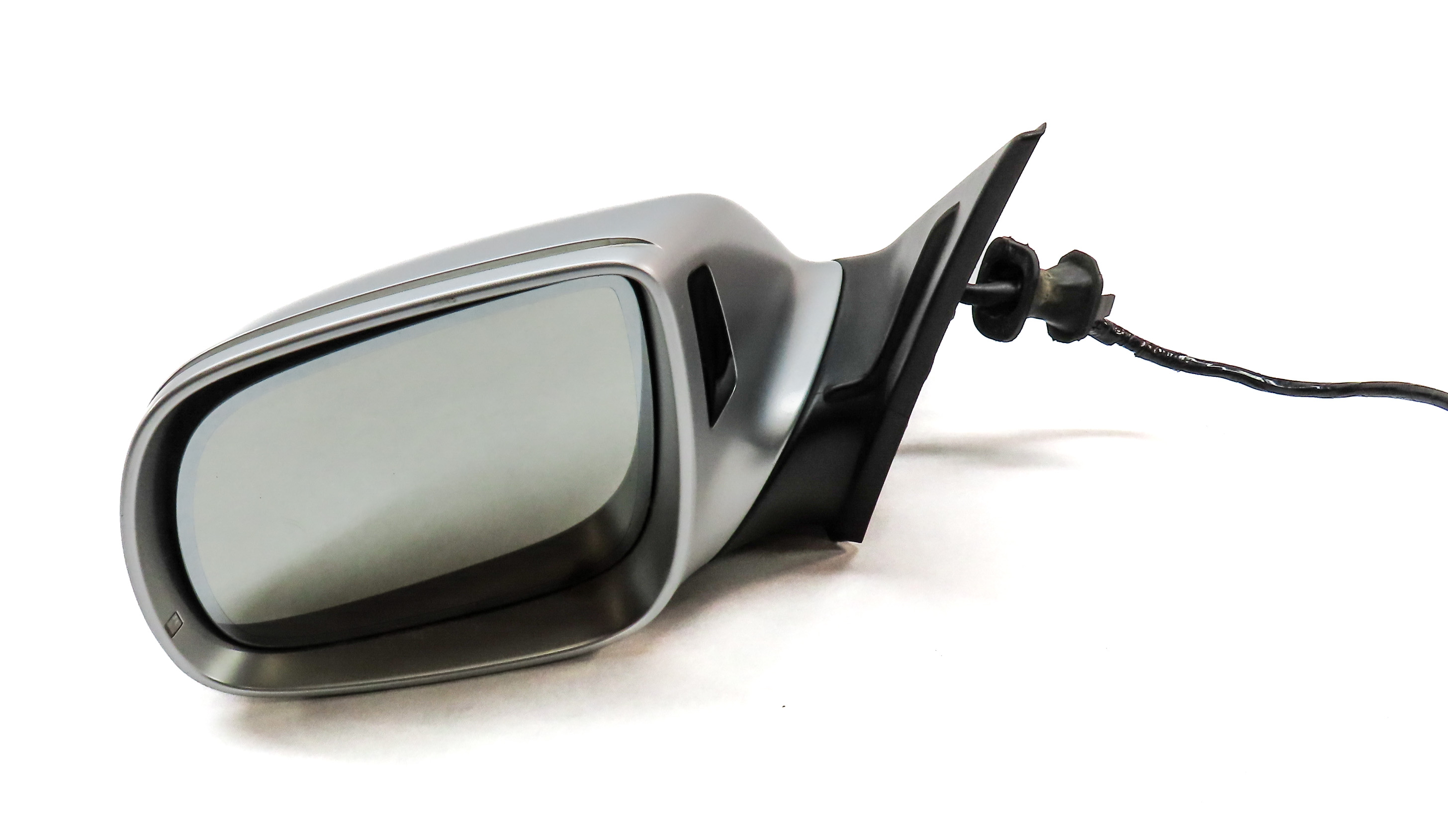 14 AUDI SQ5 B8 8R LEFT DRIVER DOOR MIRROR PFOLD HEAT BLIND SPOT TILT (WHITE) — exact item pictured